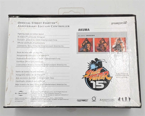 Street Fighter 15th Anniversary Akuma Controller - PS2 Accessories (B Grade) (Used)